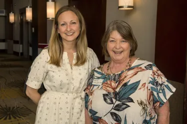 Erin Duggan and Virginia Haley