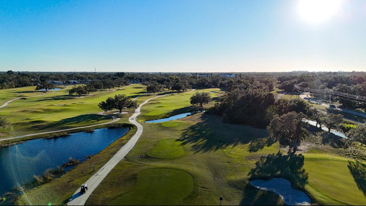 bobby jones golf course aerial