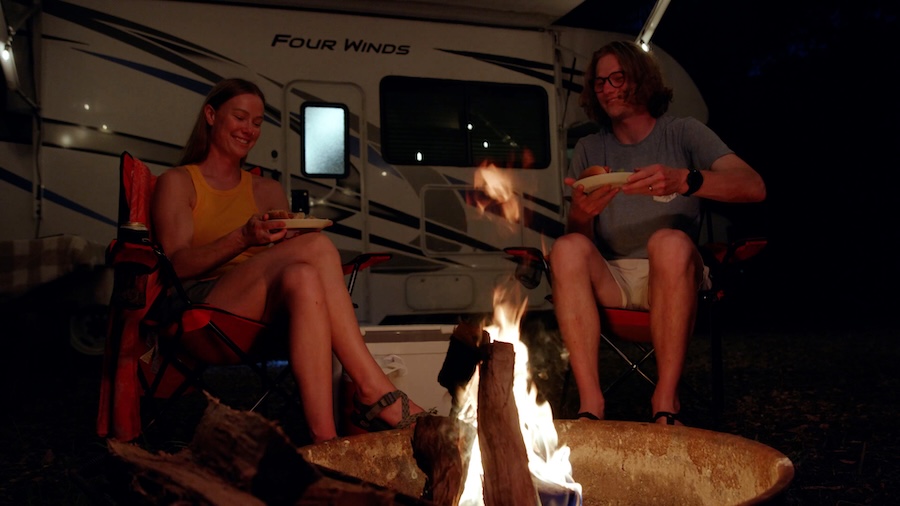 camping in an rv in south sarasota county