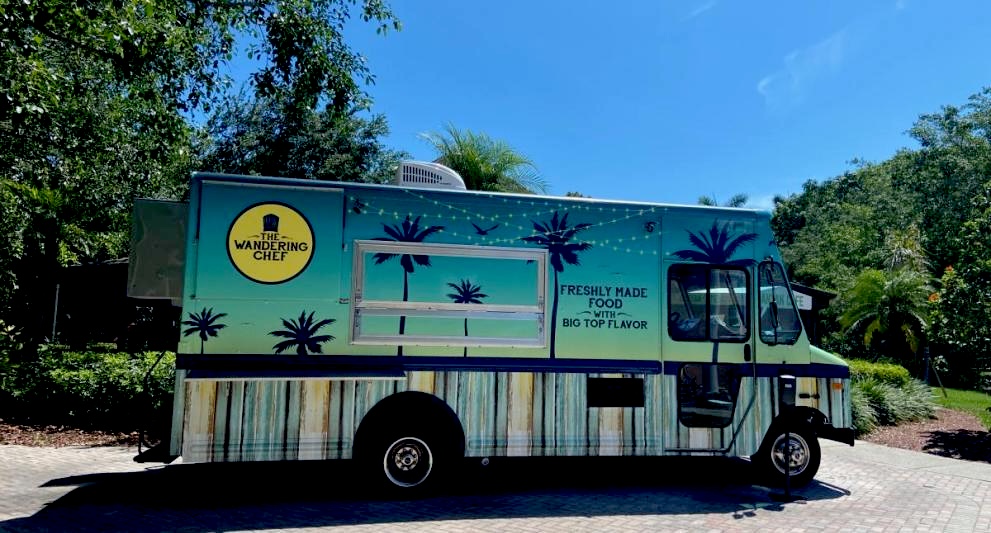 the wandering food truck at the ringling museum