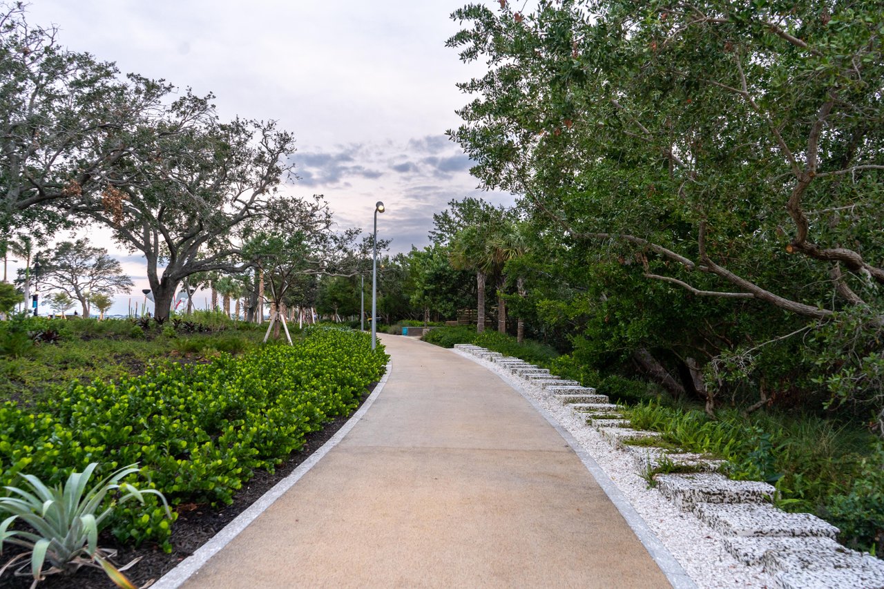 the bay park bike trails