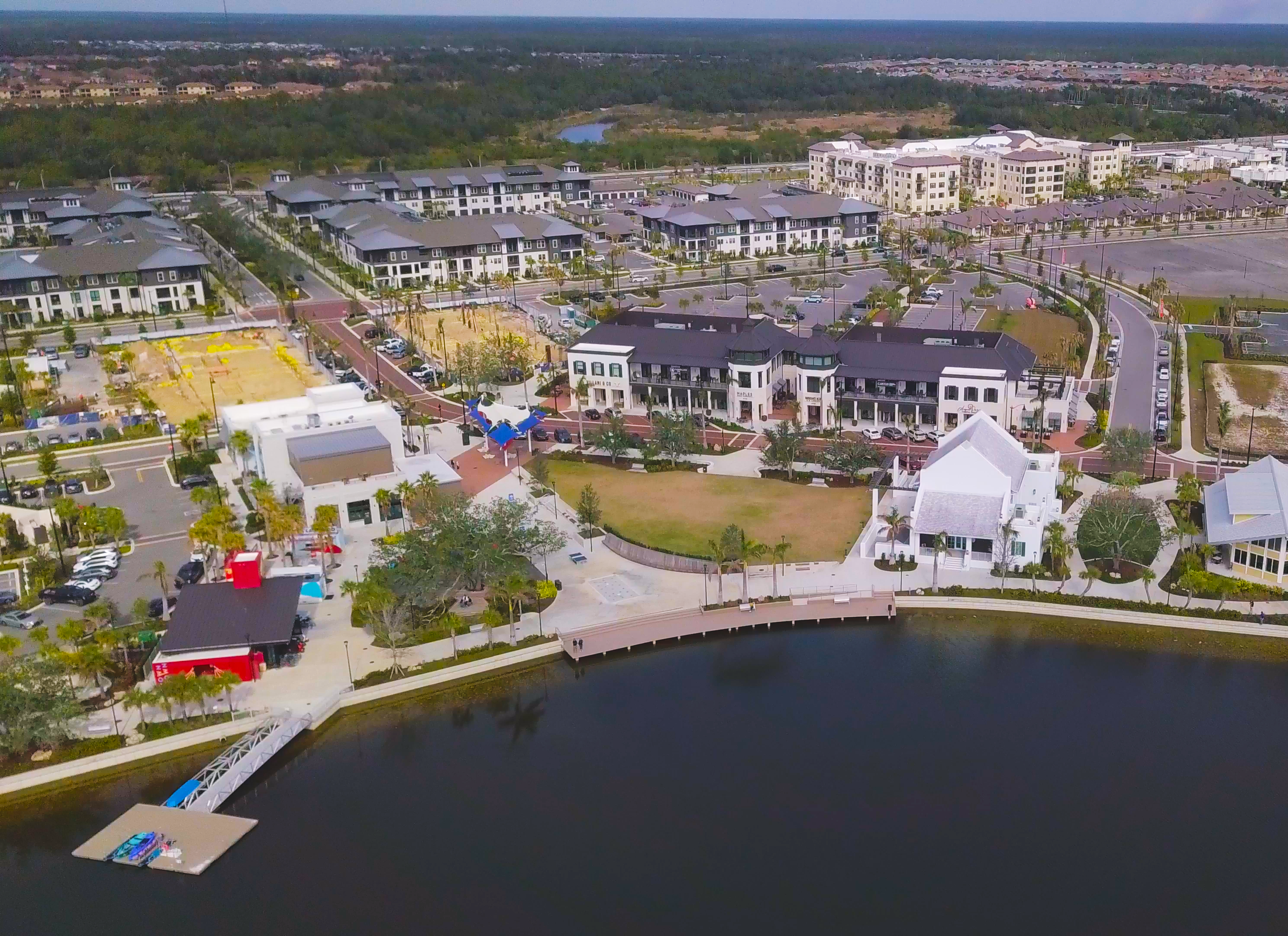 wellen park aerial view