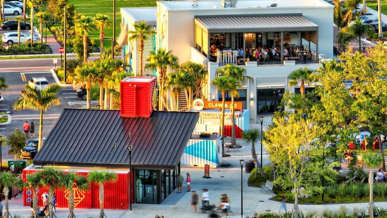 downtown wellen park shopping and dining