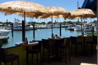 Casual Waterfront Dining on our Patio Photo 2